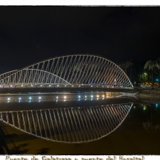 El puente de Calatrava o puente del hospital