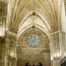 Catedral de Murcia, interior puerta de los apostoles